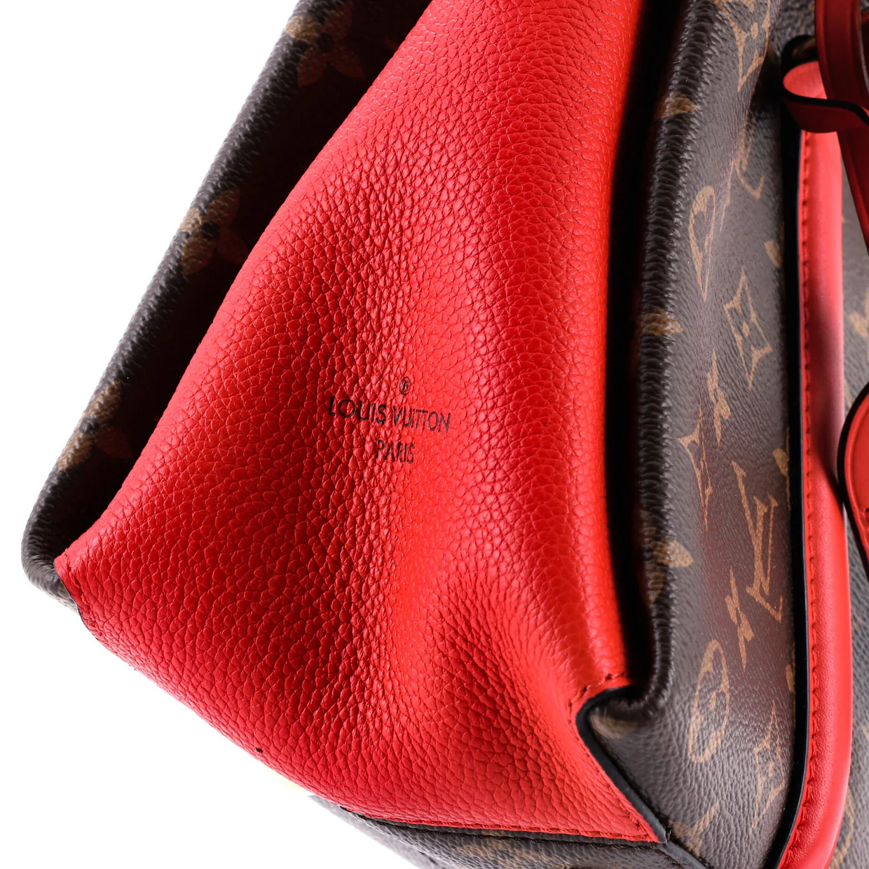 Soufflot Tote Monogram Canvas with Leather BB - Deep Luxury