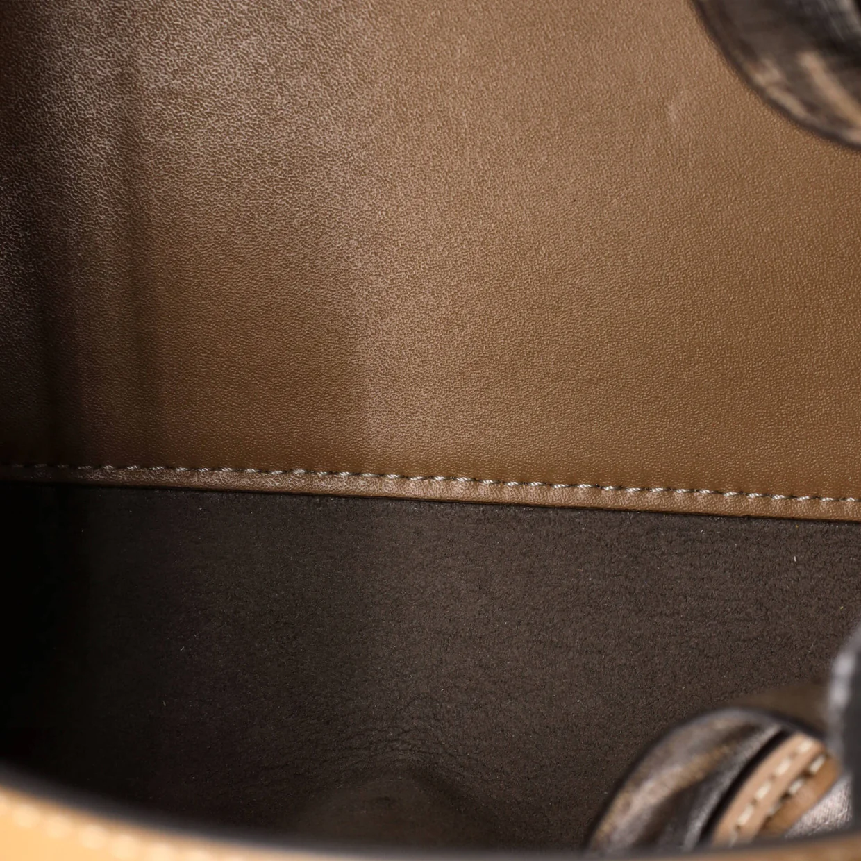 Pomodorino Bucket Bag Zucca Coated Canvas Mini - Deep Luxury