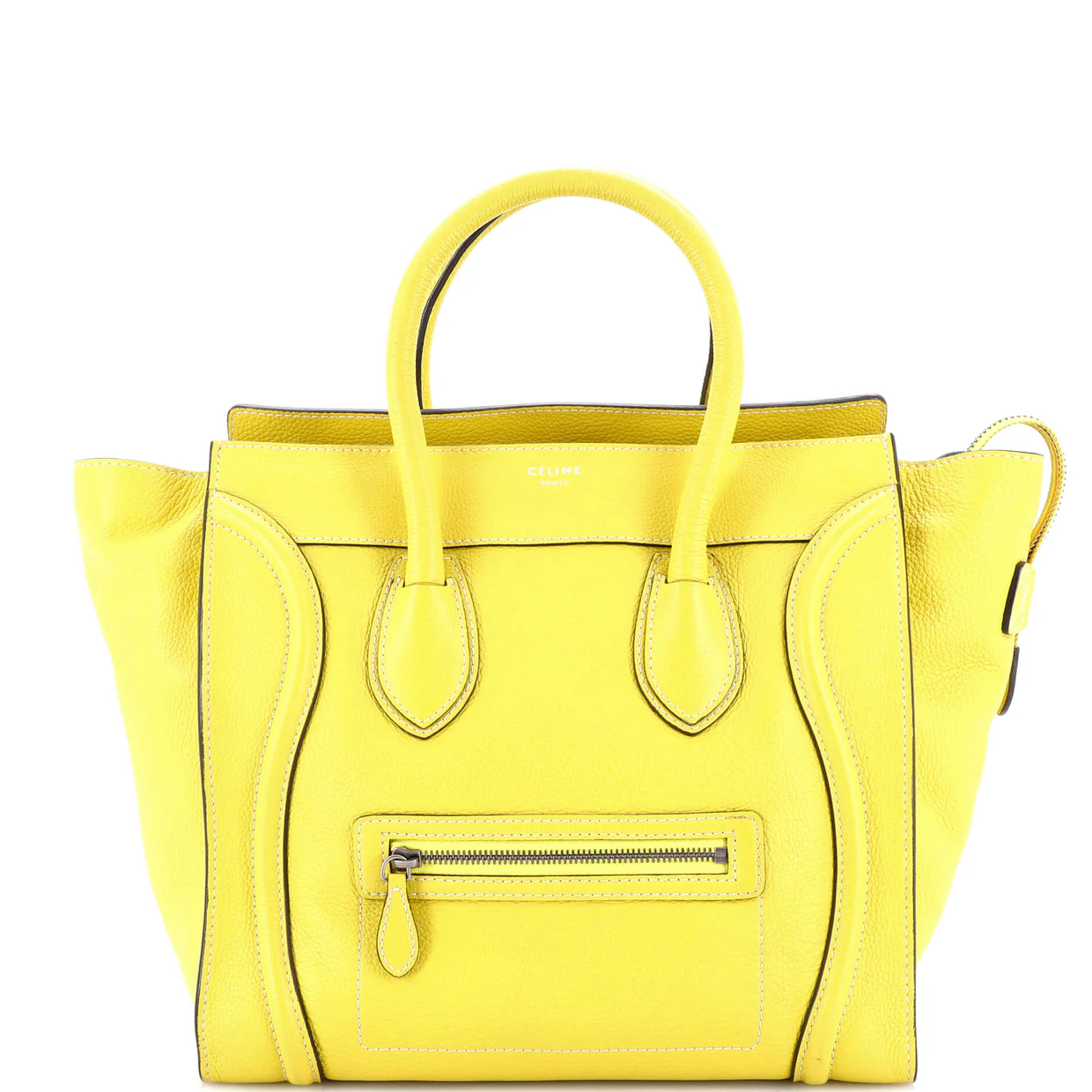 Luggage Bag Grainy Leather Mini - Deep Luxury