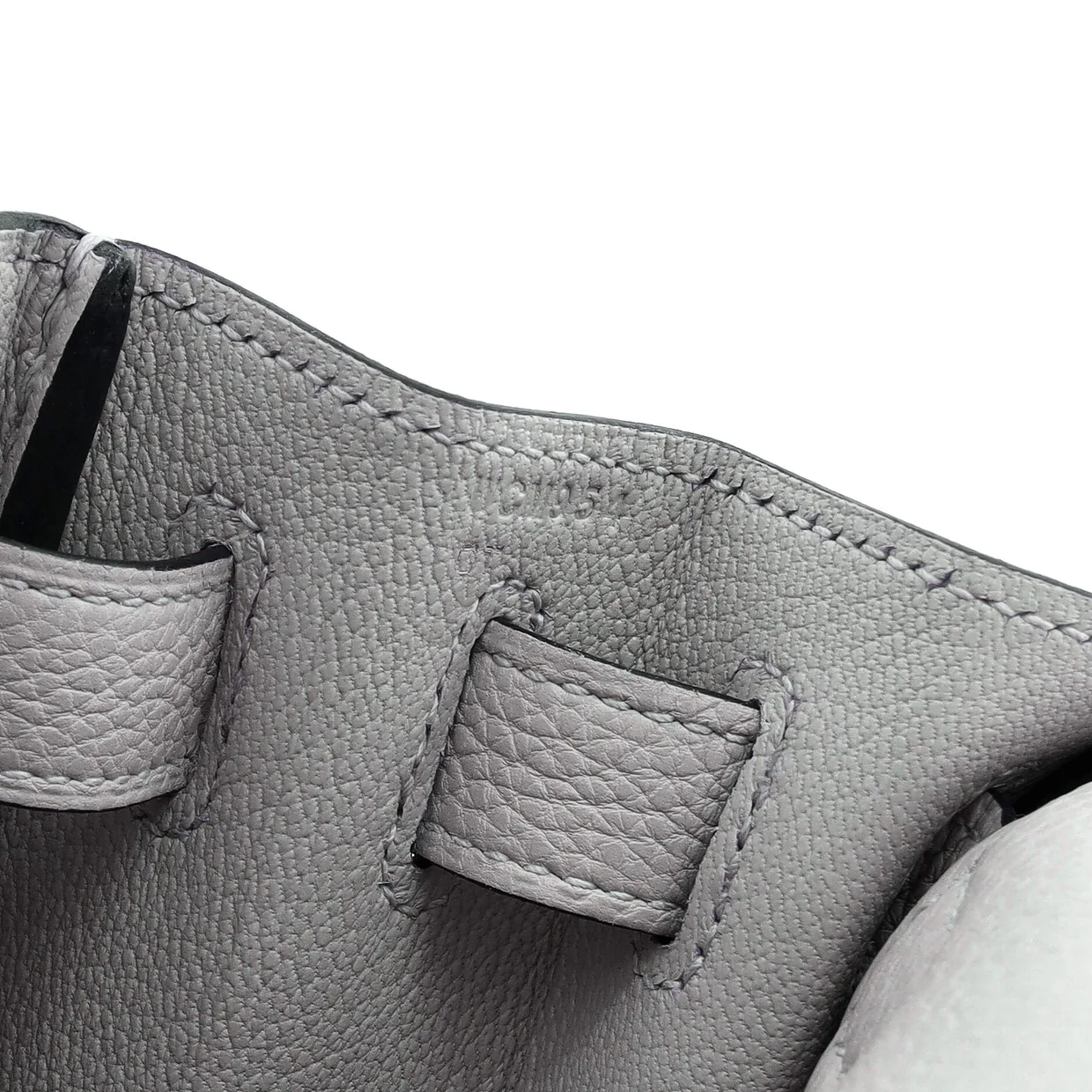 Kelly Handbag Grey Togo with Palladium Hardware 28 - Deep Luxury