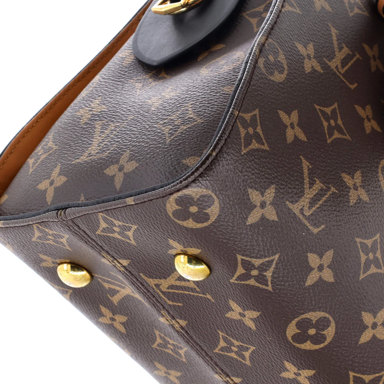 Tuileries Handbag Monogram Canvas with Leather - Deep Luxury