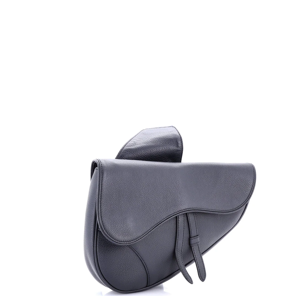 Saddle Crossbody Bag Leather - Deep Luxury