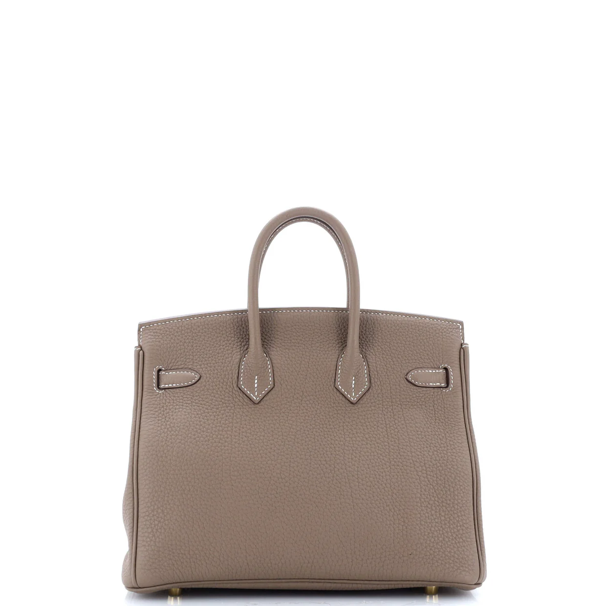 Birkin Handbag Grey Togo with Gold Hardware 25 - Deep Luxury
