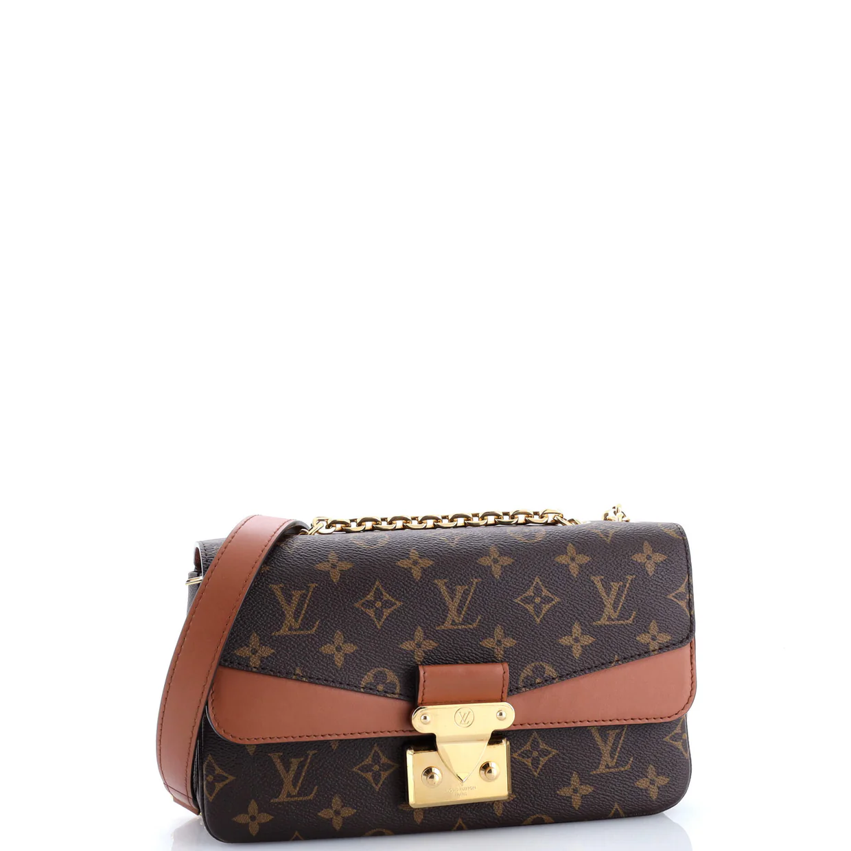 Marceau Handbag Monogram Canvas with Leather - Deep Luxury