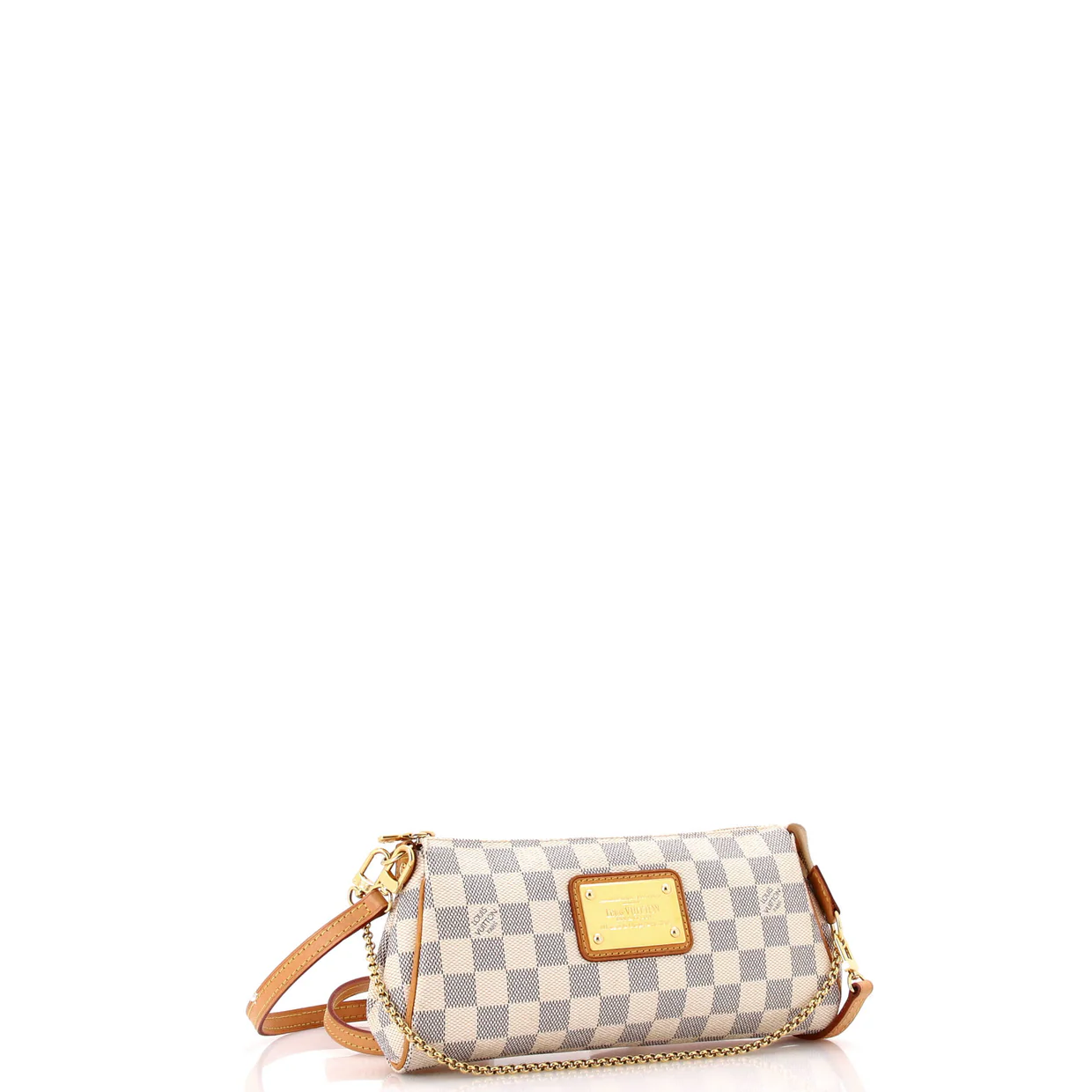 Eva Handbag Damier - Deep Luxury