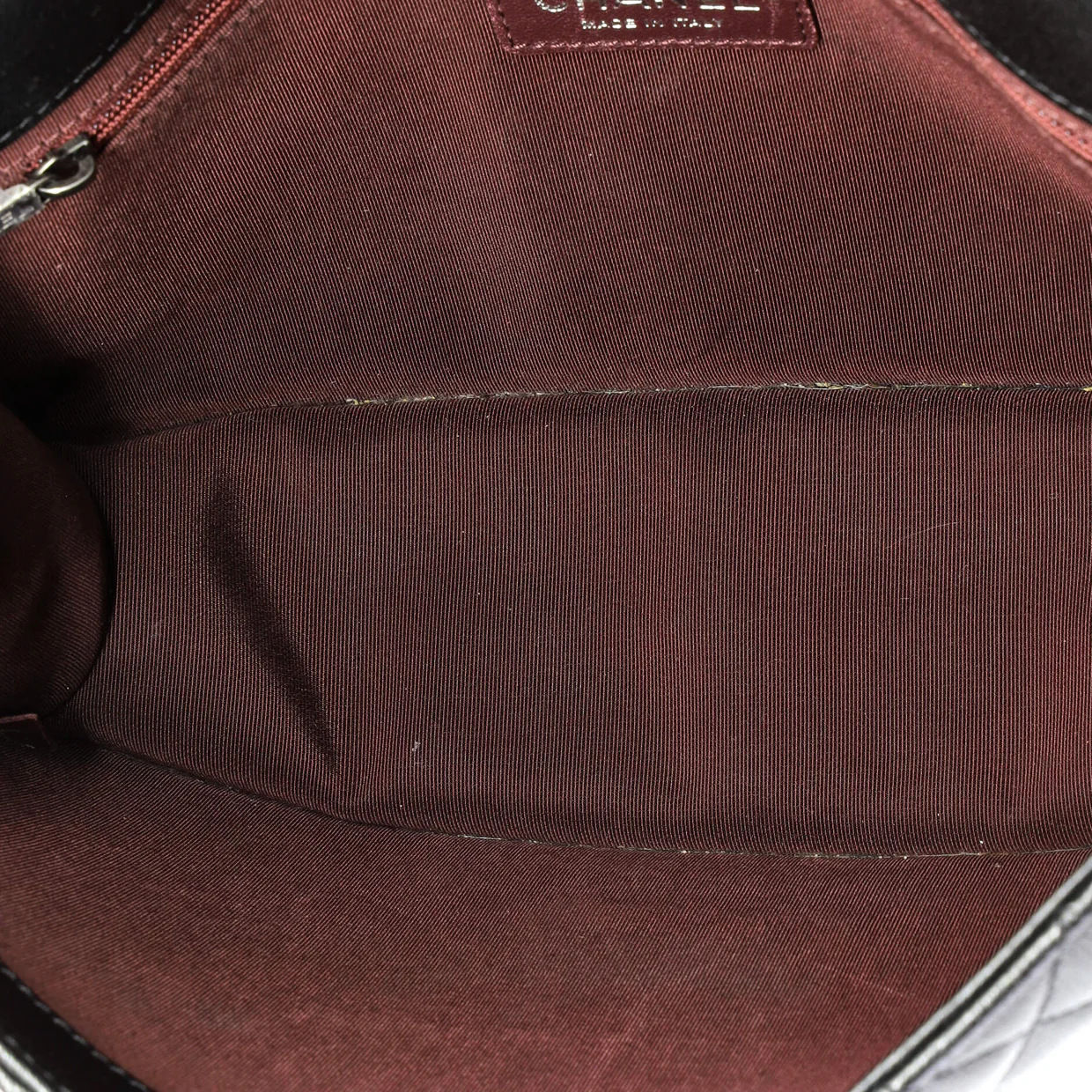 CC University Flap Bag Quilted Goatskin Medium - Deep Luxury