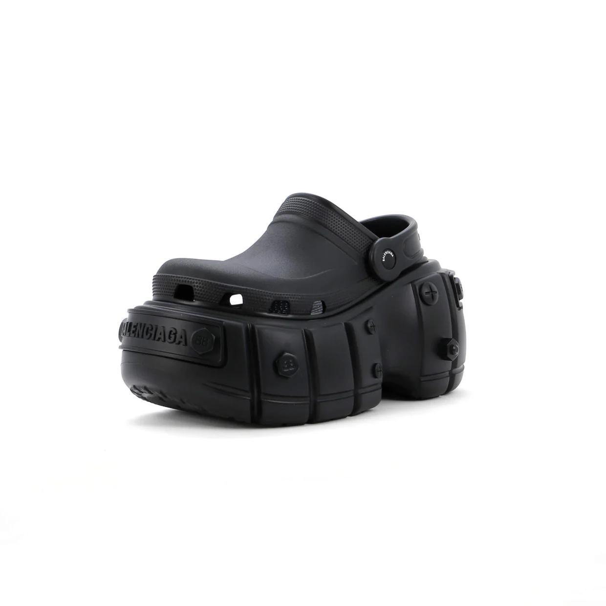 x Crocs Hardcrocs Platform Sandals Rubber - Deep Luxury