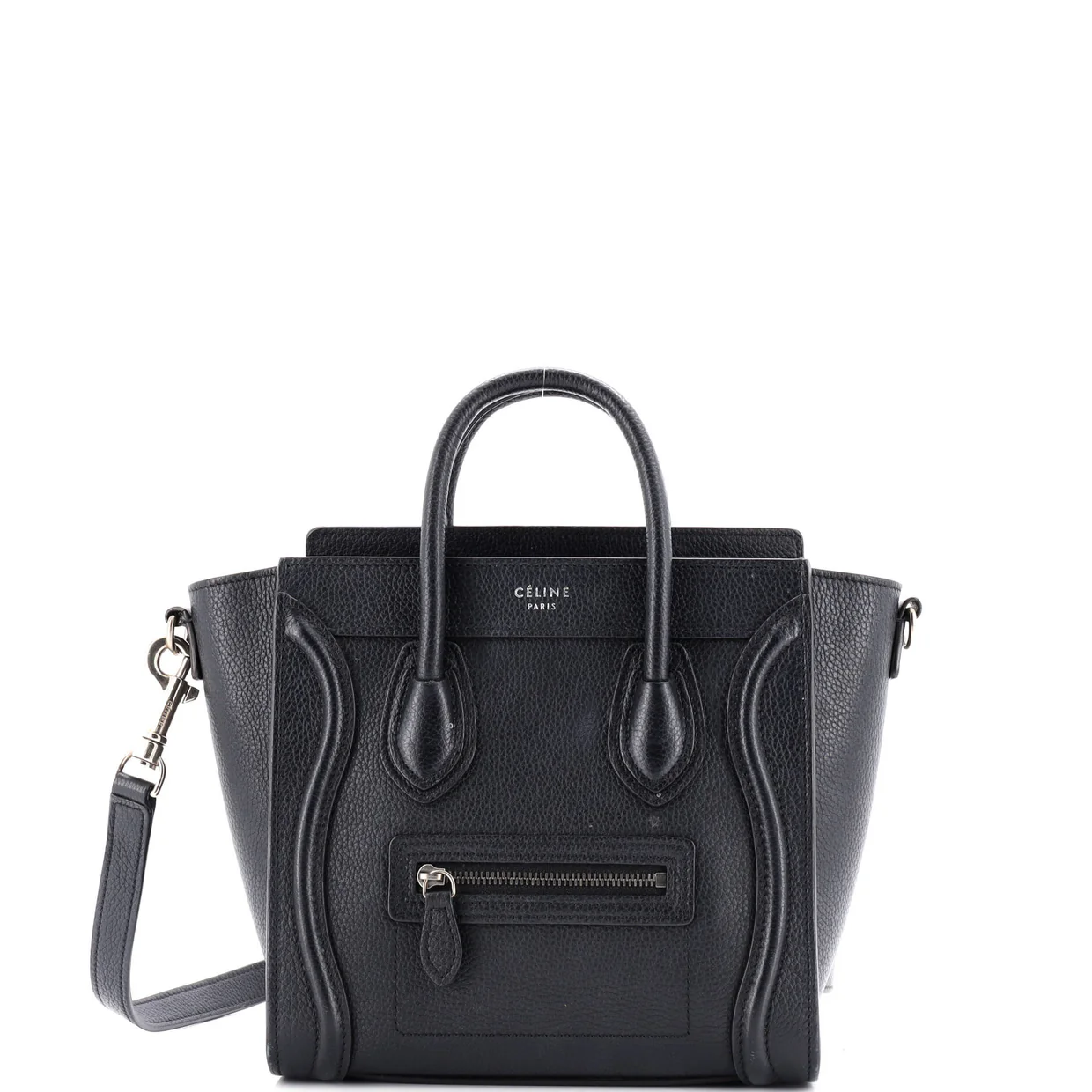 Luggage Bag Grainy Leather Nano - Deep Luxury