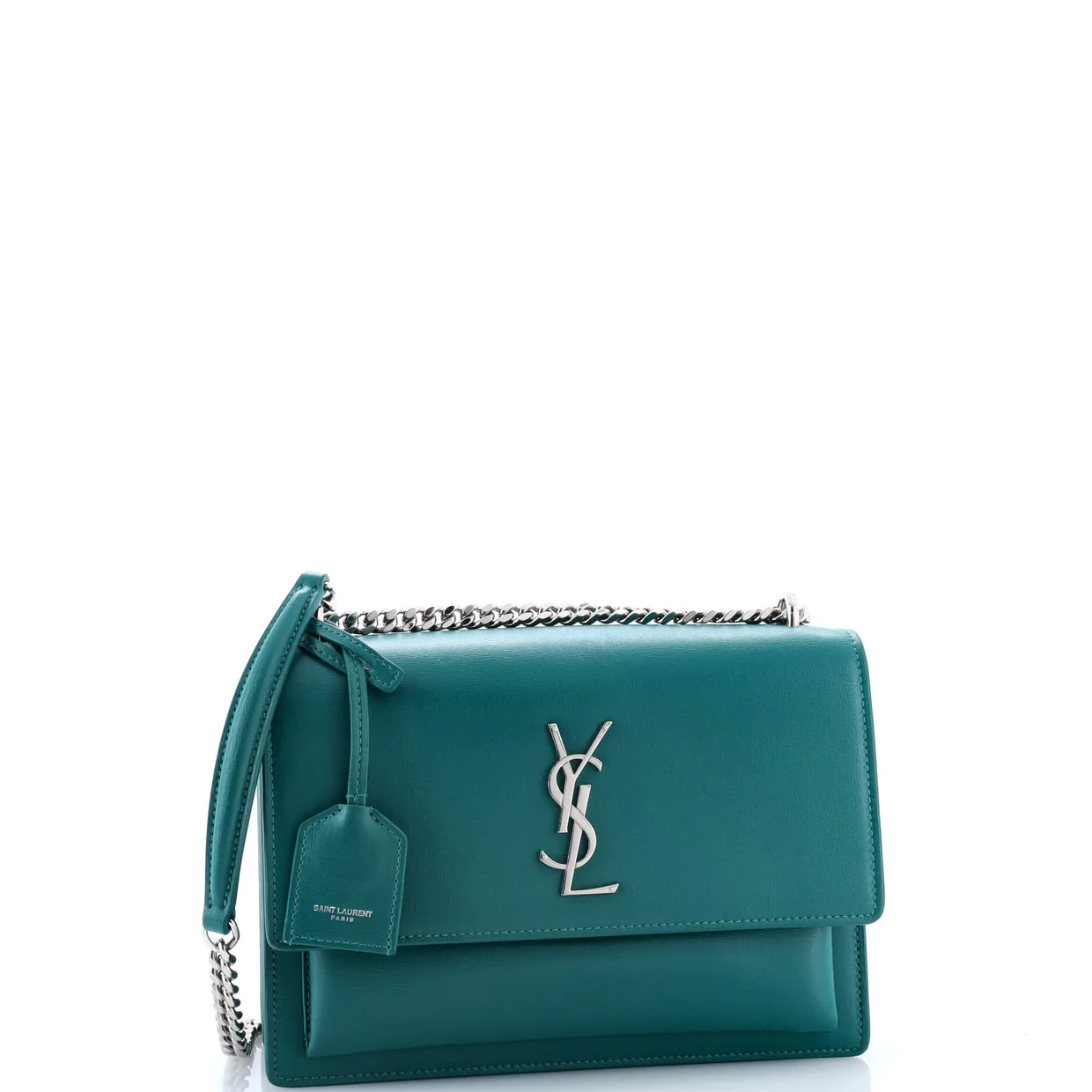 Sunset Crossbody Bag Leather Medium - Deep Luxury