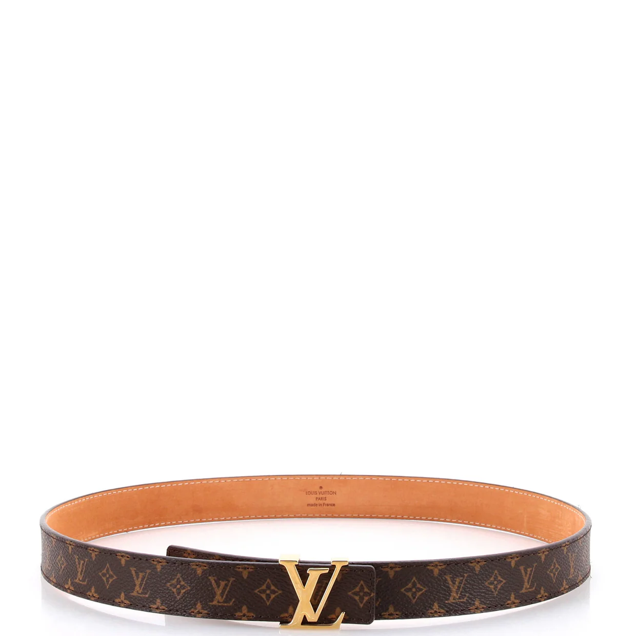 LV Initiales Belt Monogram Canvas Thin - Deep Luxury