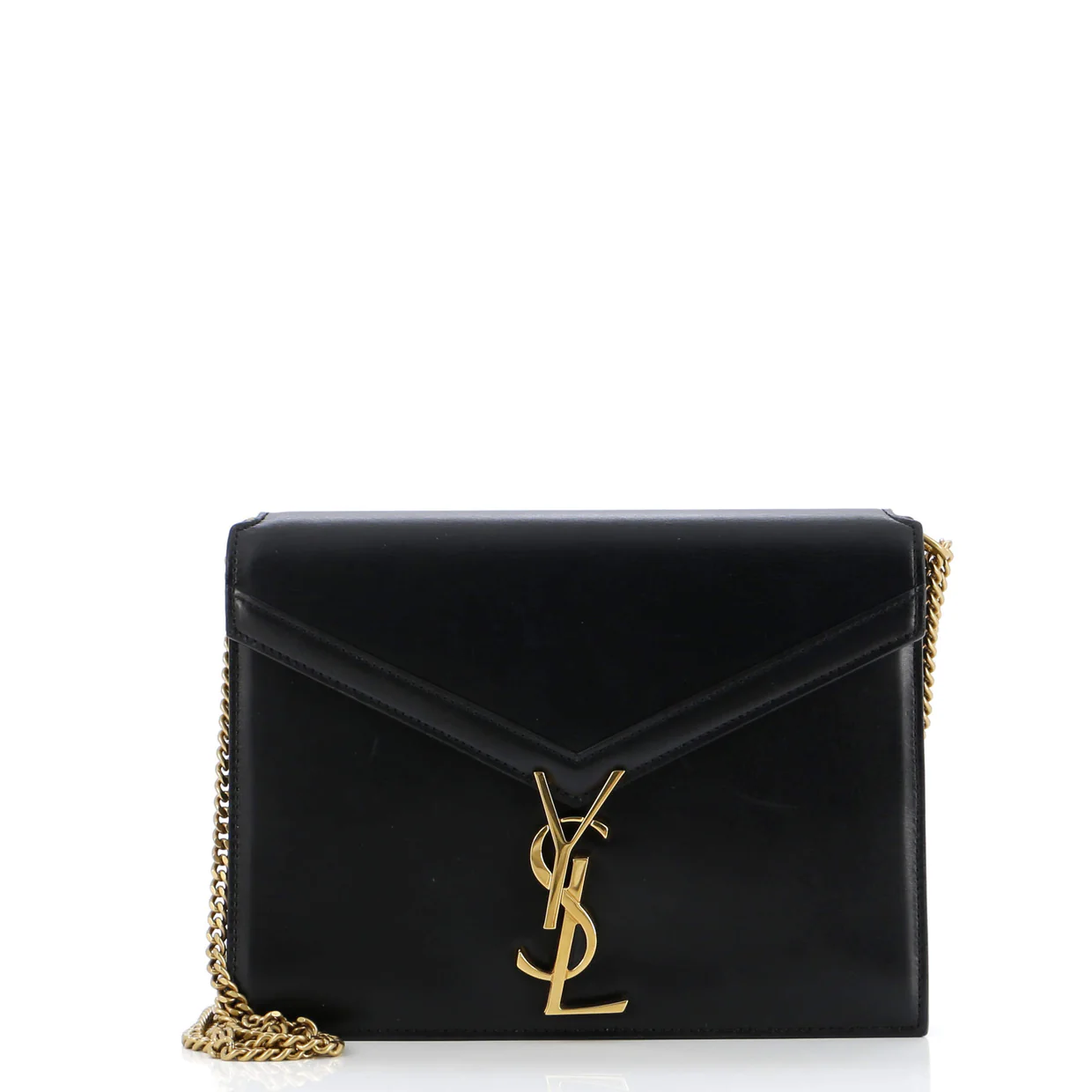 Cassandra Chain Wallet Leather - Deep Luxury