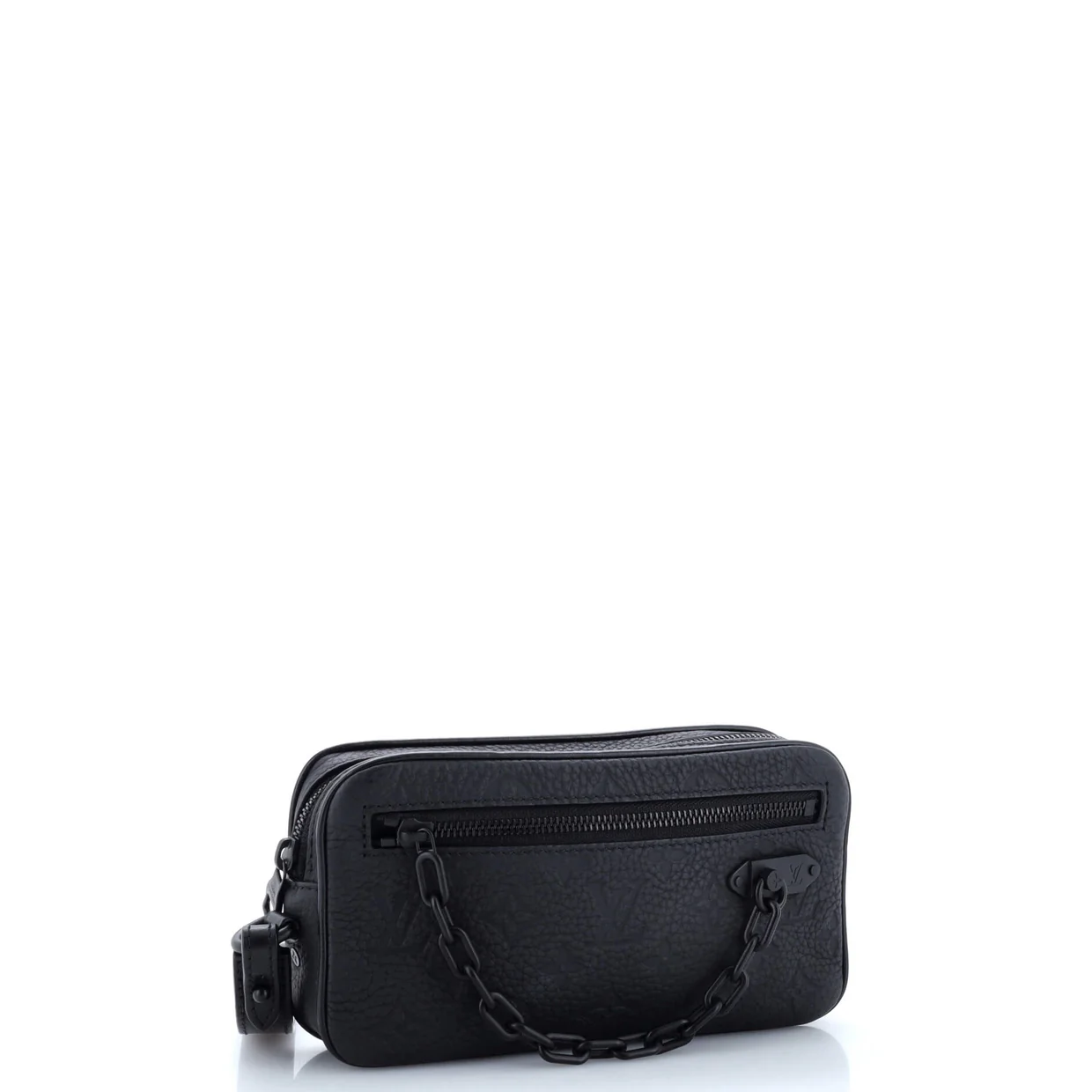 Solar Ray Pochette Volga Monogram Taurillon Leather - Deep Luxury