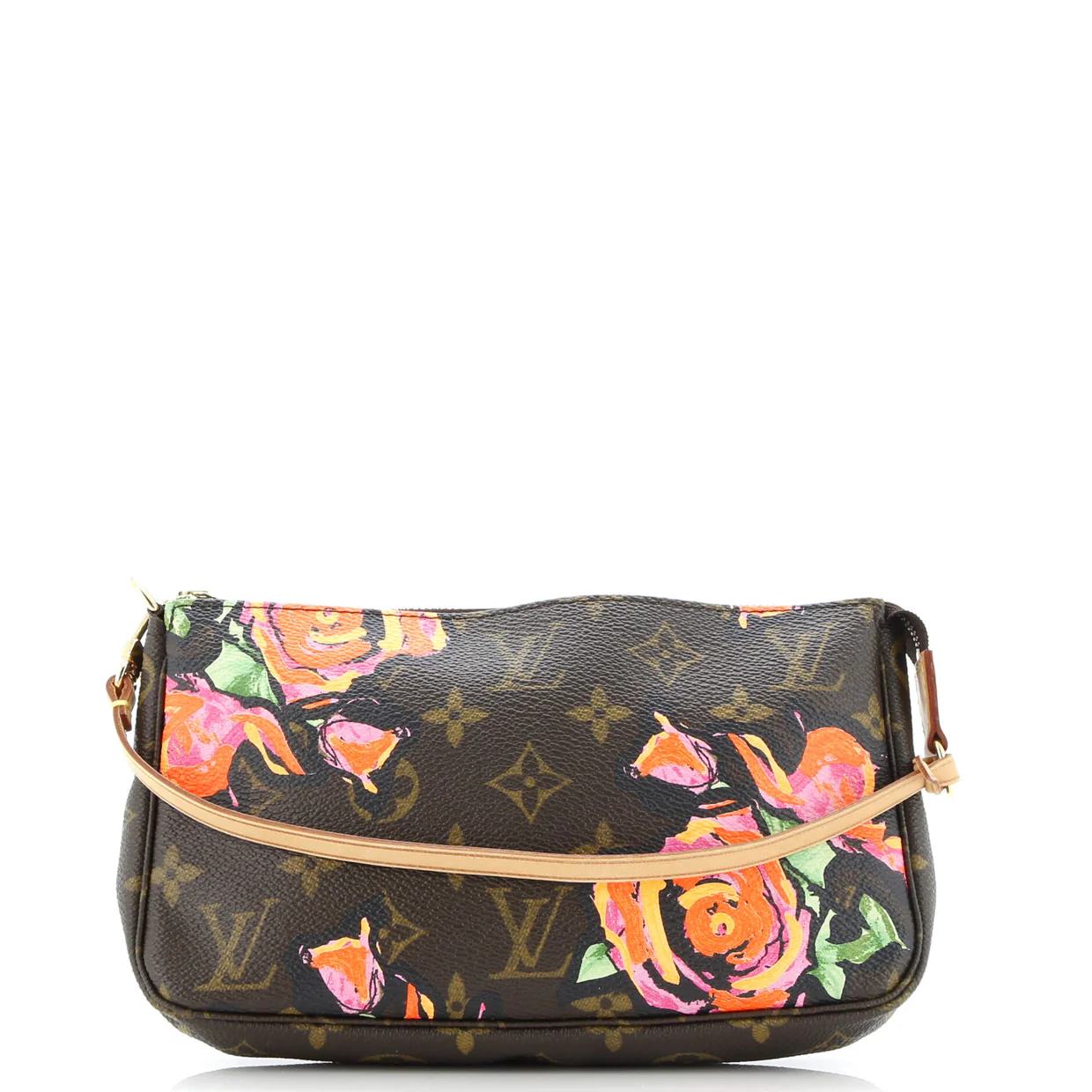 Pochette Accessoires Limited Edition Monogram Roses - Deep Luxury