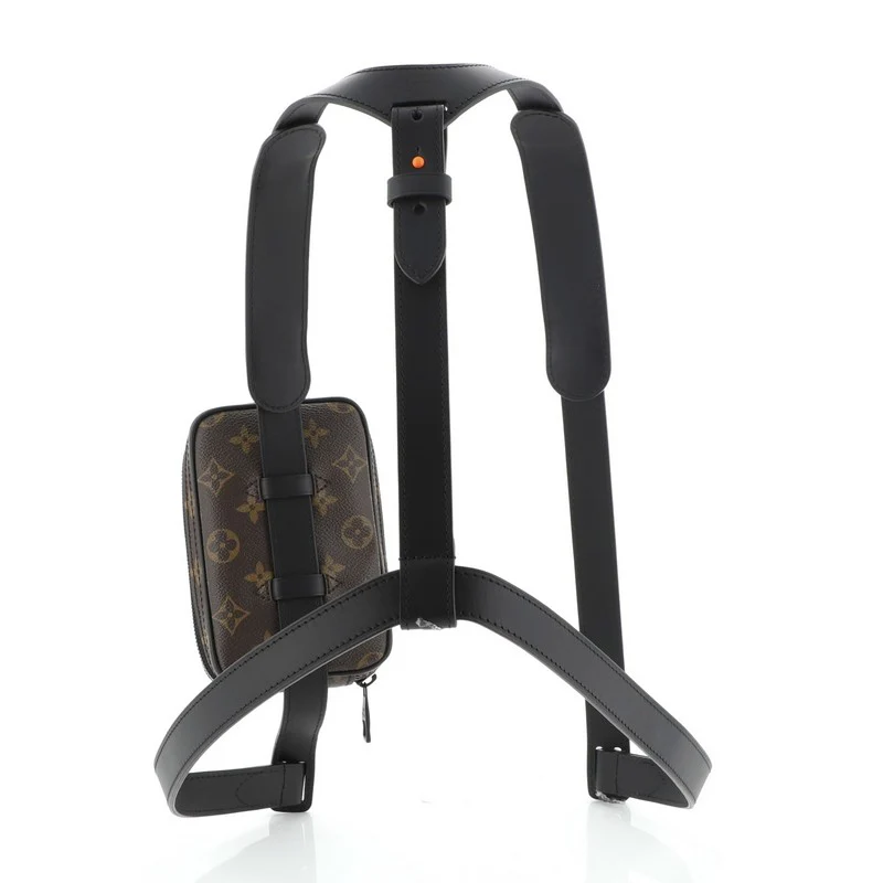 Solar Ray Utility Harness Bag Monogram Canvas - Deep Luxury