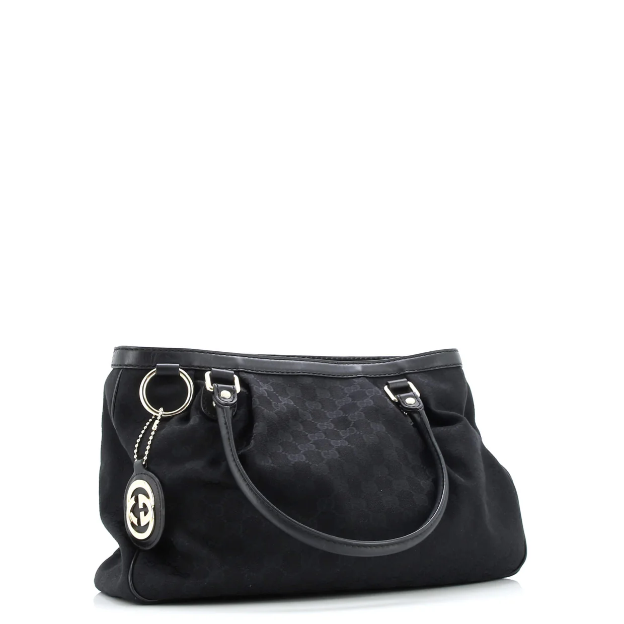 Sukey Top Handle Tote GG Canvas Medium - Deep Luxury