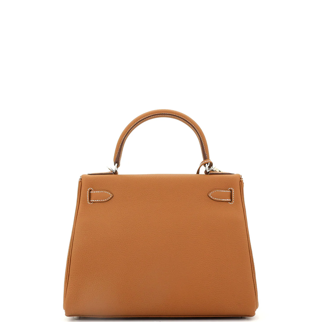 Kelly Handbag Gold Togo with Palladium Hardware 28 - Deep Luxury
