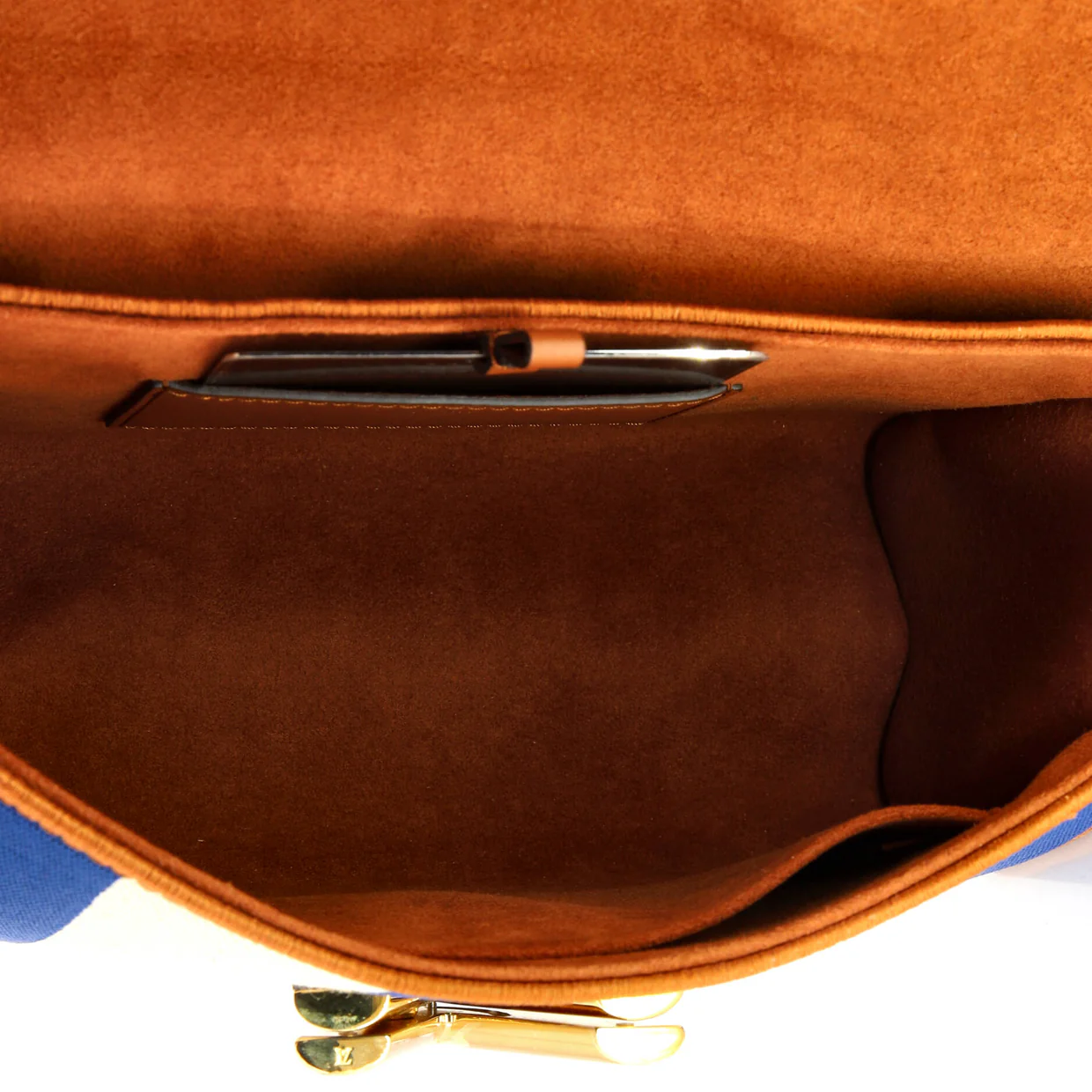 Twist Handbag Limited Edition Embroidered Stripe Canvas MM - Deep Luxury