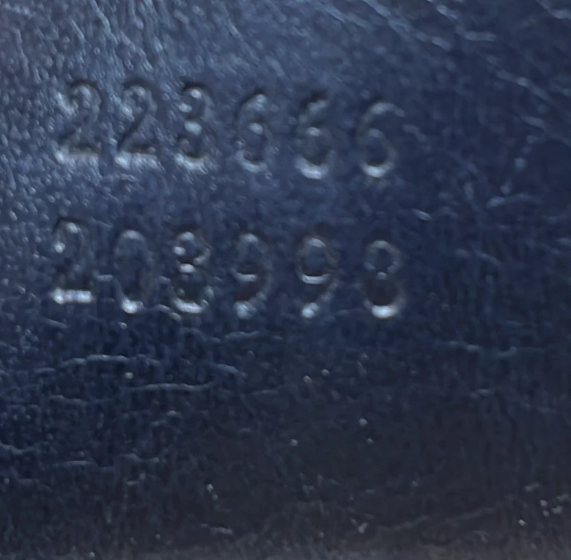 Flap Messenger GG Coated Canvas Small - Deep Luxury