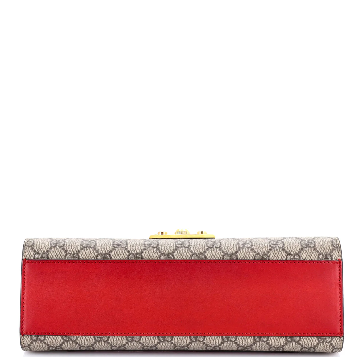 Padlock Shoulder Bag GG Coated Canvas and Leather Medium - Deep Luxury