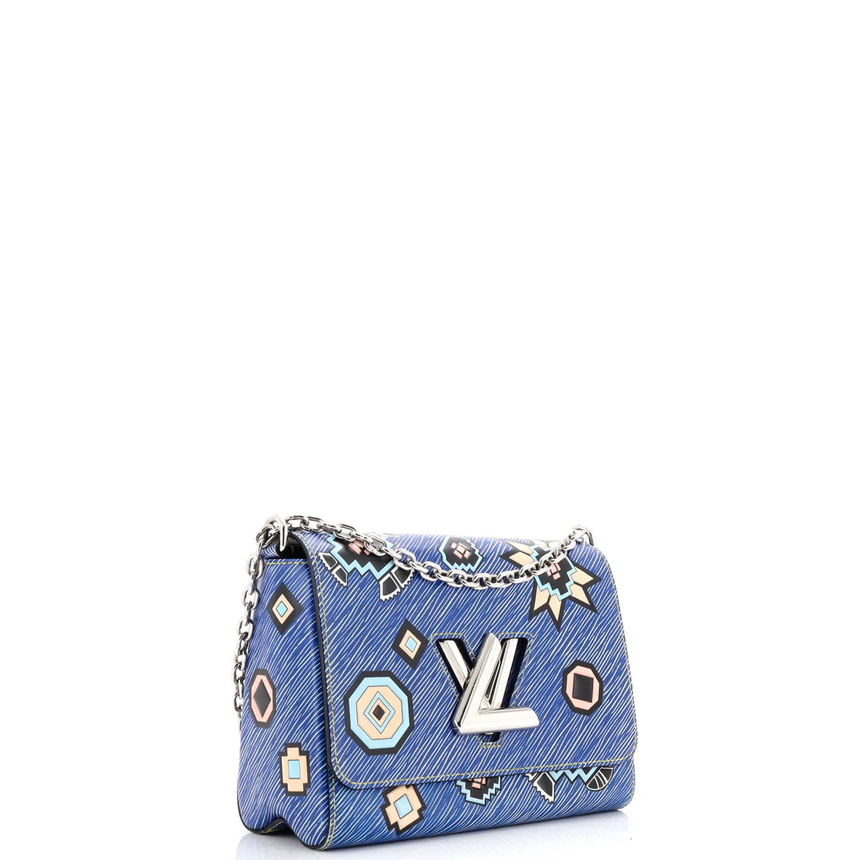 Twist Handbag Limited Edition Azteque Epi Leather MM - Deep Luxury