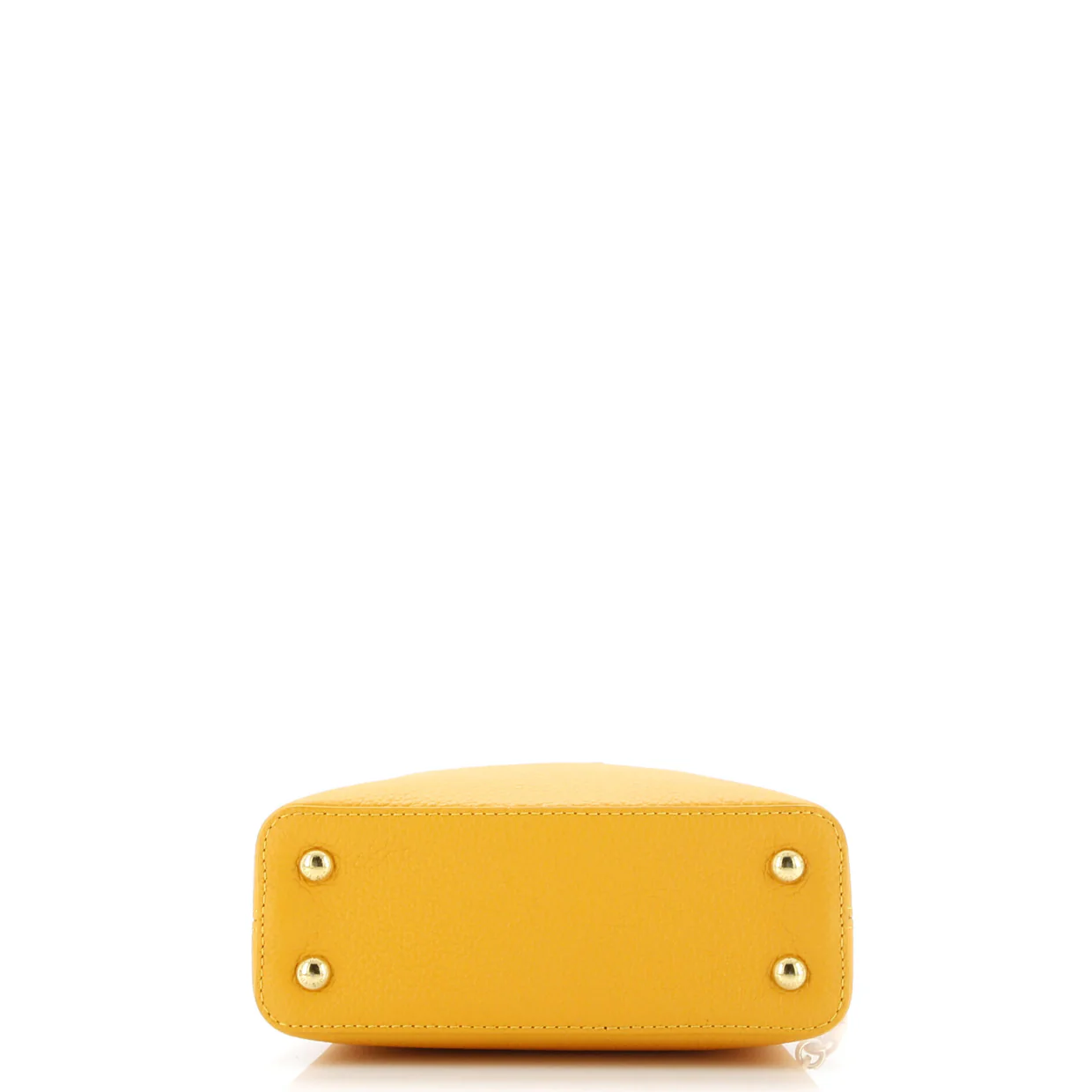 Braided Chain Capucines Bag Taurillon Leather Mini - Deep Luxury