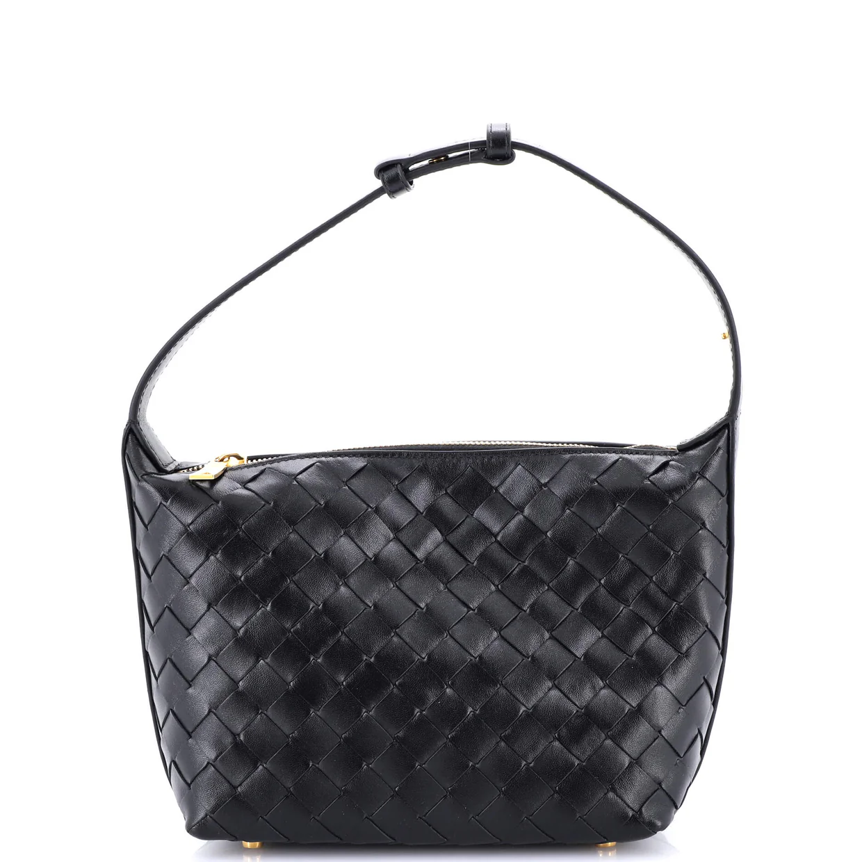 Wallace Shoulder Bag Intrecciato Nappa Mini - Deep Luxury