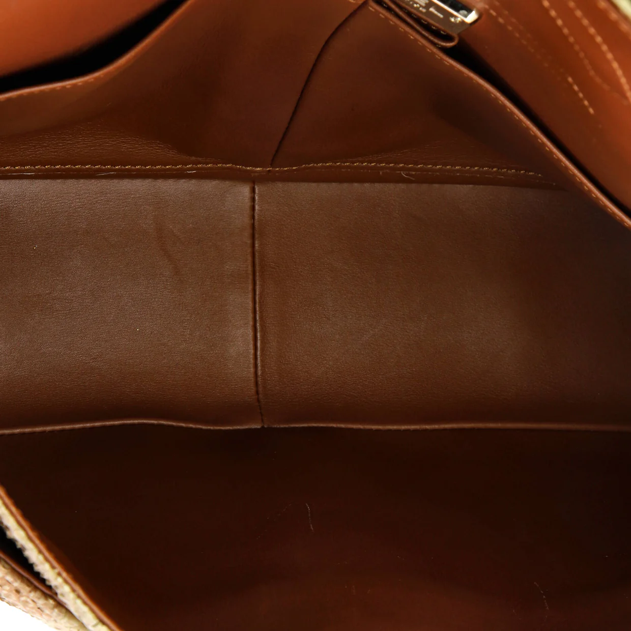 Classic Double Flap Bag Python Jumbo - Deep Luxury