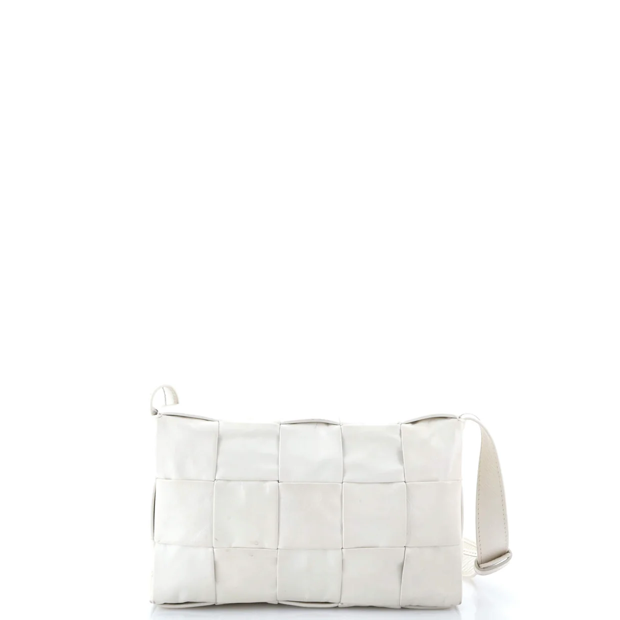 Cassette Crossbody Bag Maxi Intrecciato Leather - Deep Luxury