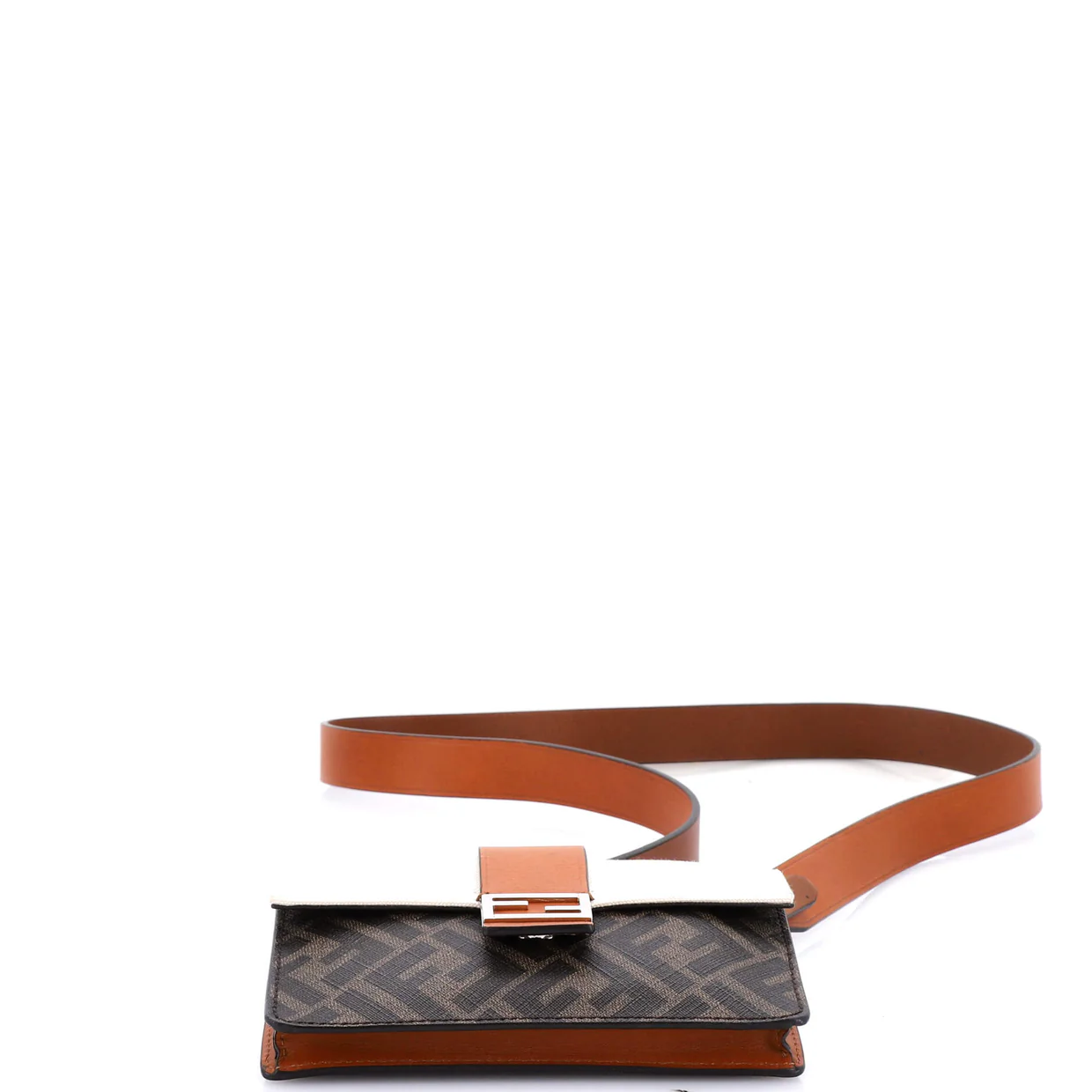 Baguette Convertible Pouch Canvas with Zucca Coated Canvas - Deep Luxury