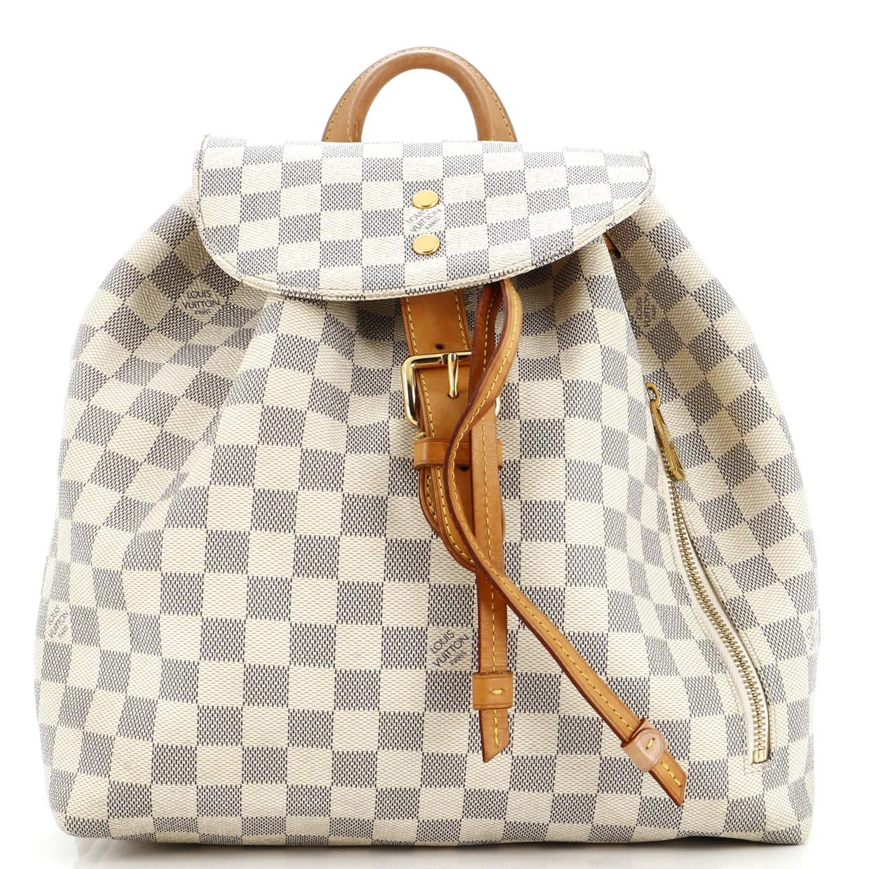 Sperone Backpack Damier - Deep Luxury