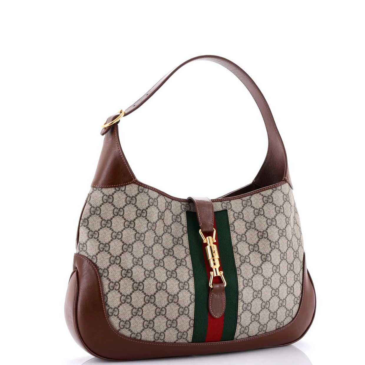 Jackie 1961 Hobo GG Coated Canvas Medium - Deep Luxury