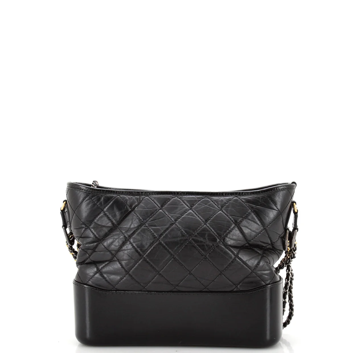 Gabrielle Hobo Quilted Aged Calfskin Medium - Deep Luxury