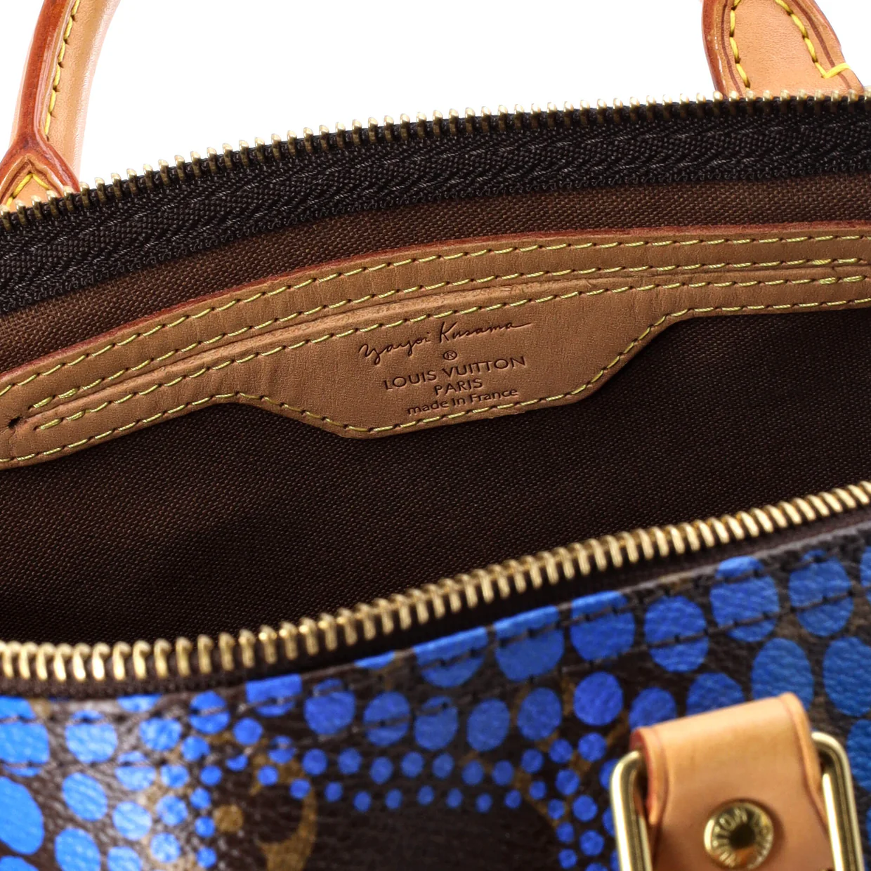 Speedy Handbag Limited Edition Kusama Town Monogram Canvas 30 - Deep Luxury