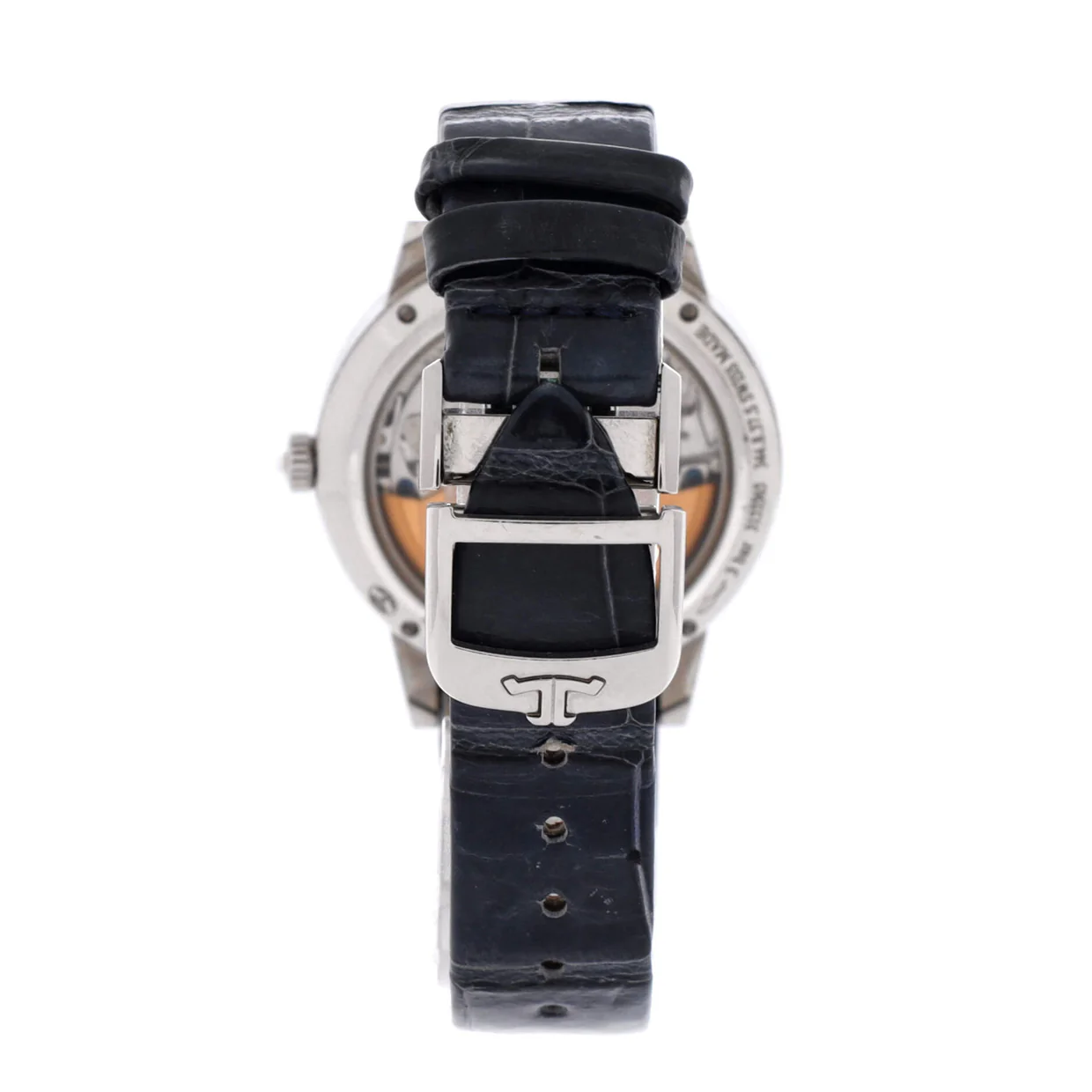 Rendez Vous Night and Day Automatic Watch Stainless Steel and Alligator with Diamond Bezel 34 - Deep Luxury