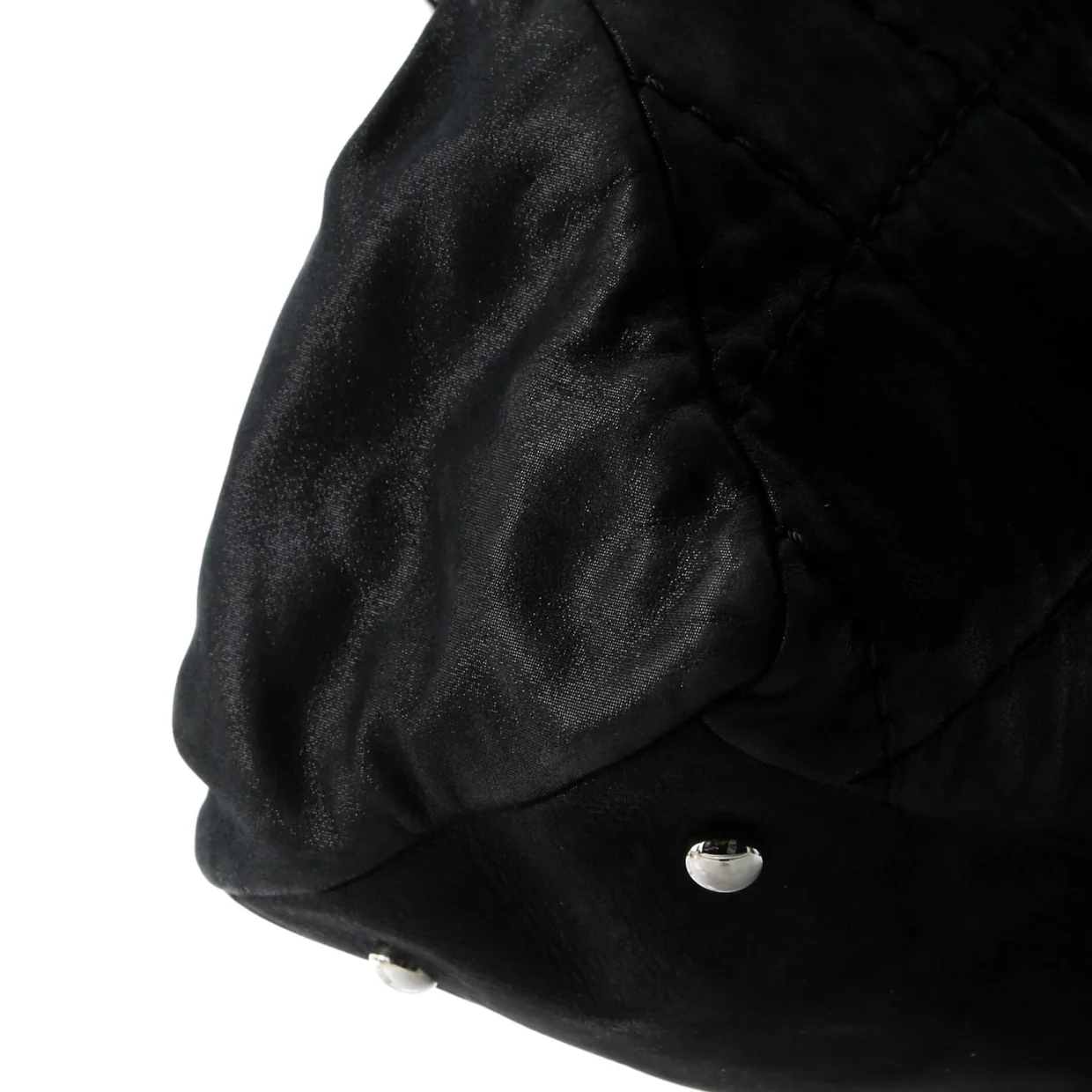 Sea Hit Shoulder Bag Quilted Iridescent Calfskin Medium - Deep Luxury