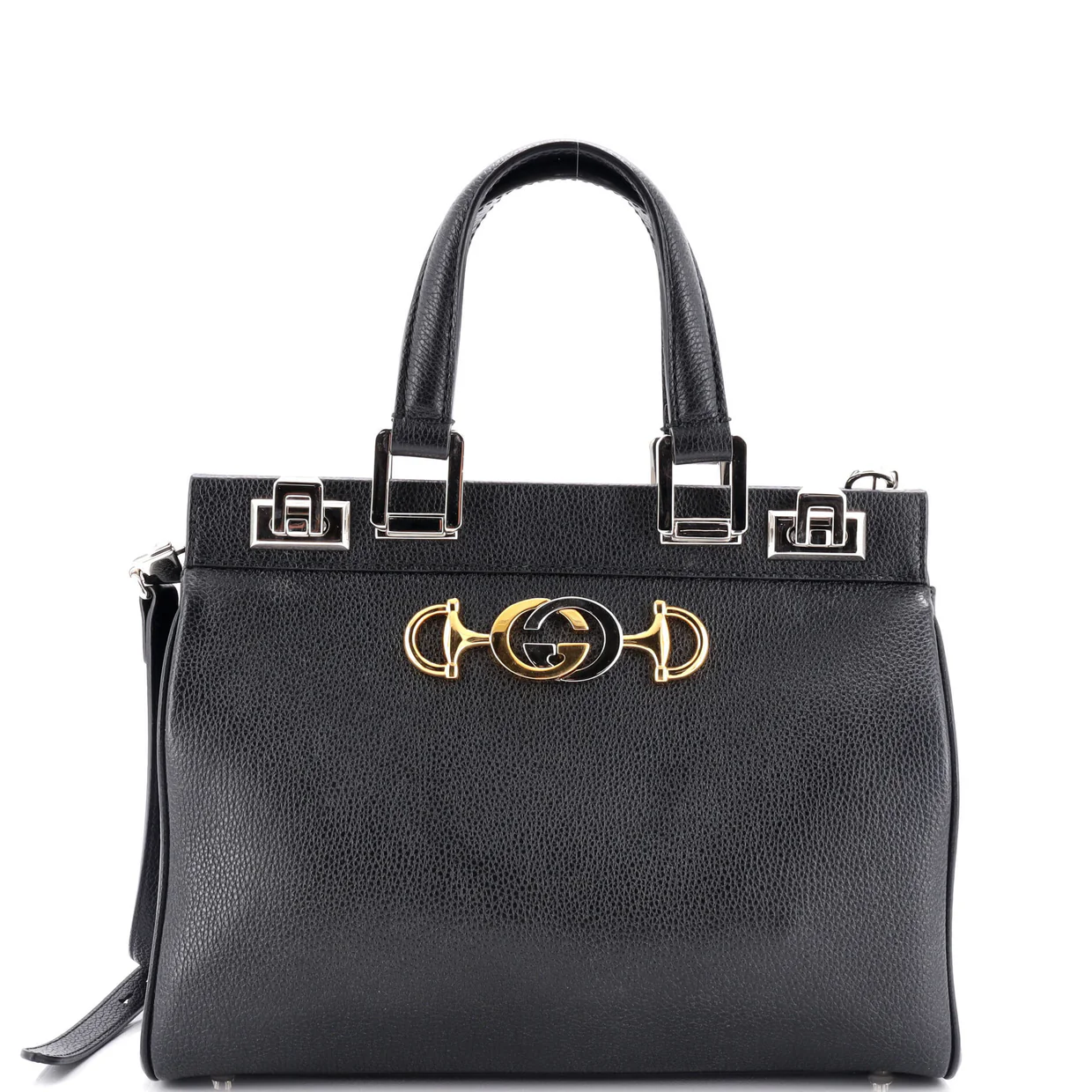 Zumi Top Handle Bag Leather Small - Deep Luxury