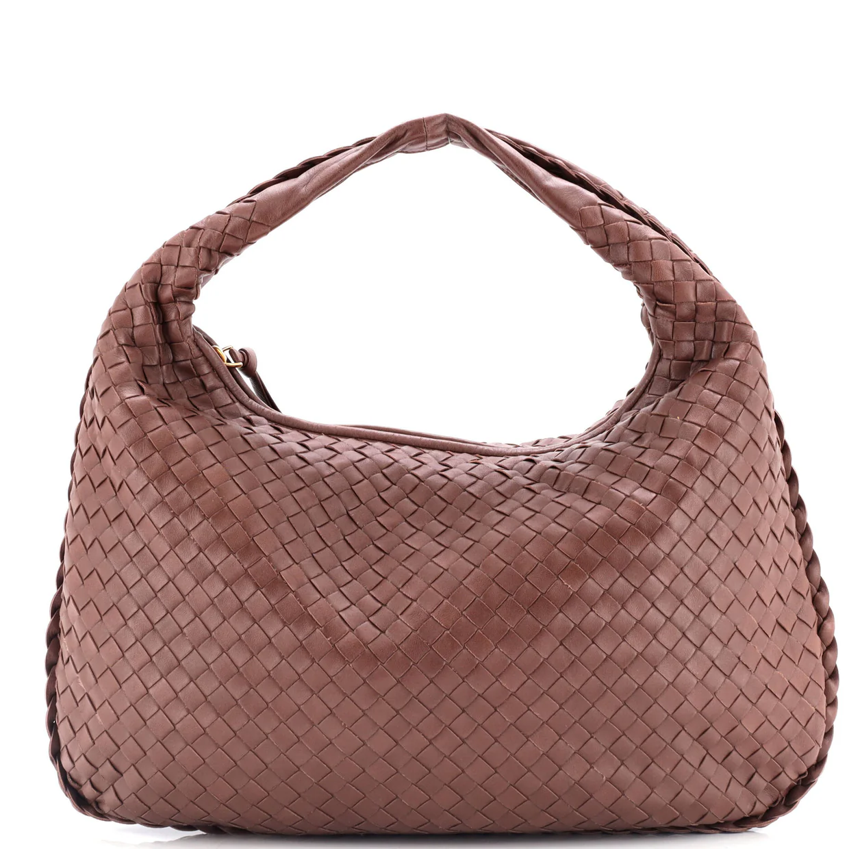Hop Hobo Intrecciato Leather Small - Deep Luxury