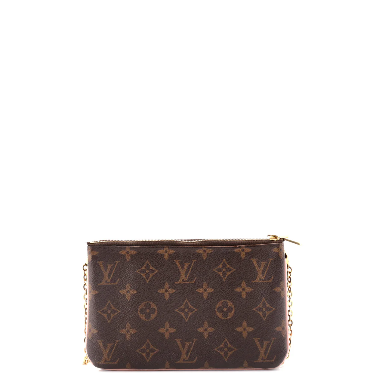 Double Zip Pochette Limited Edition Blooming Flowers Monogram Canvas - Deep Luxury