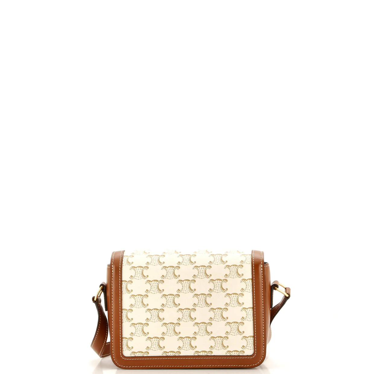 Triomphe Shoulder Bag Triomphe Coated Canvas Teen - Deep Luxury