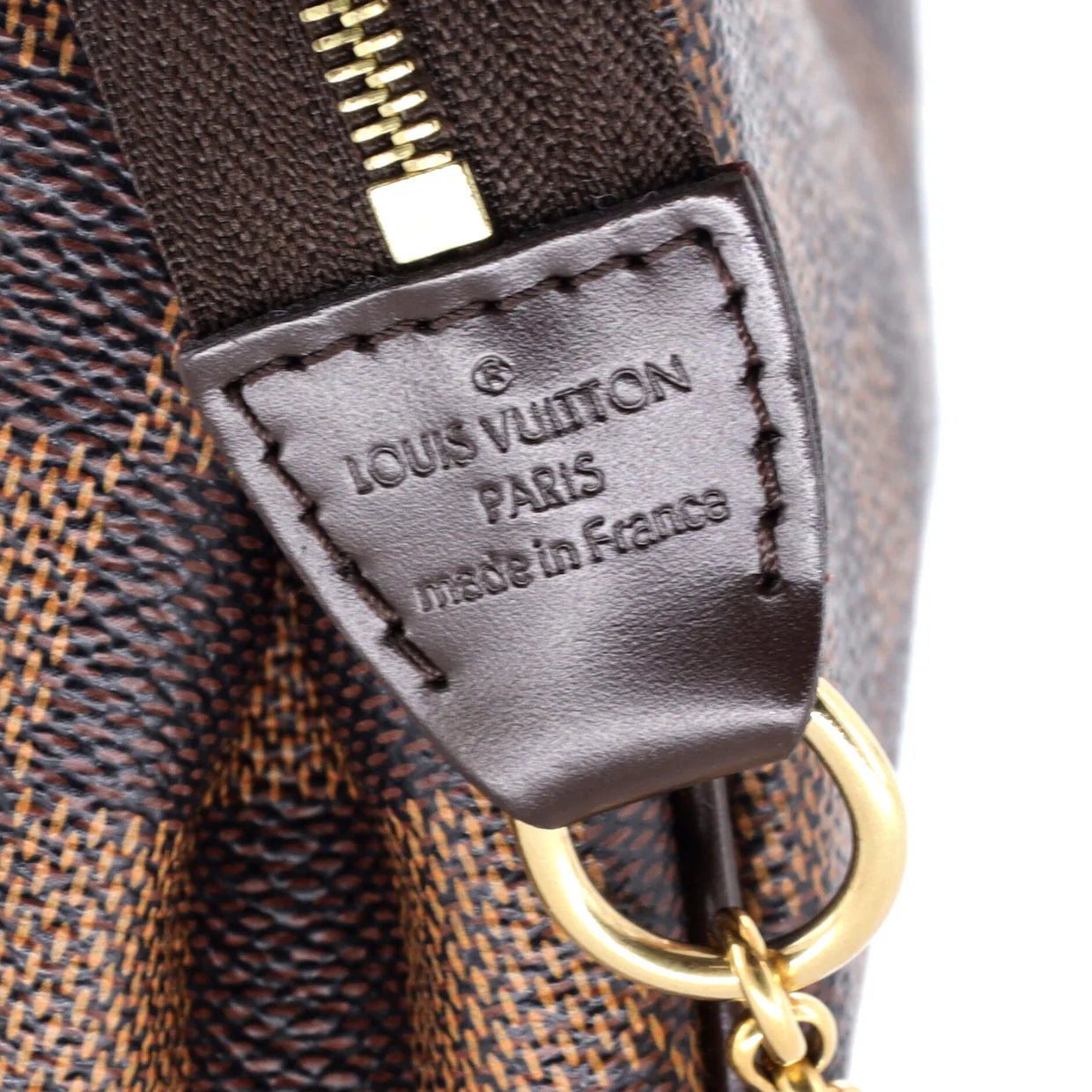 Eva Handbag Damier - Deep Luxury
