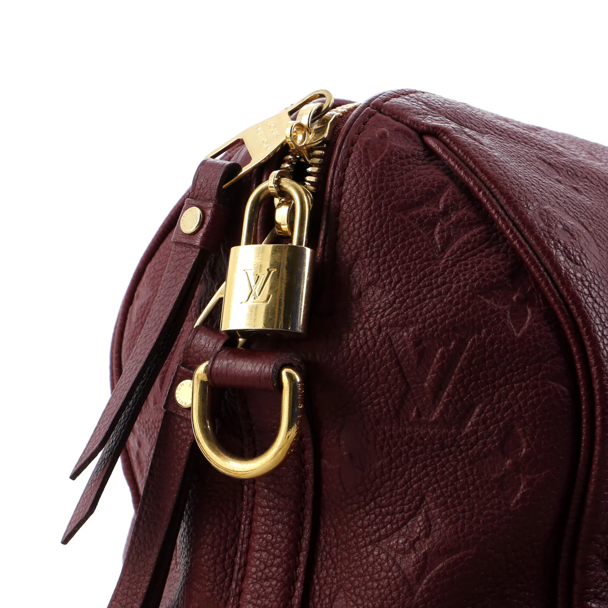 Speedy Bandouliere Bag Monogram Empreinte Leather 25 - Deep Luxury