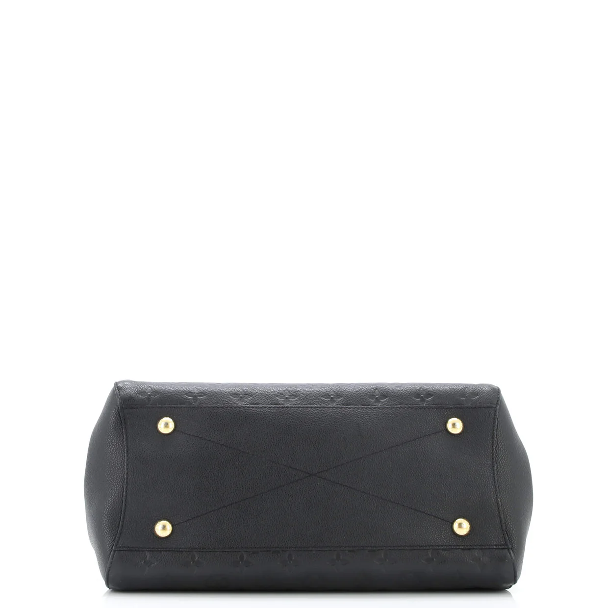 Montaigne Handbag Monogram Empreinte Leather GM - Deep Luxury