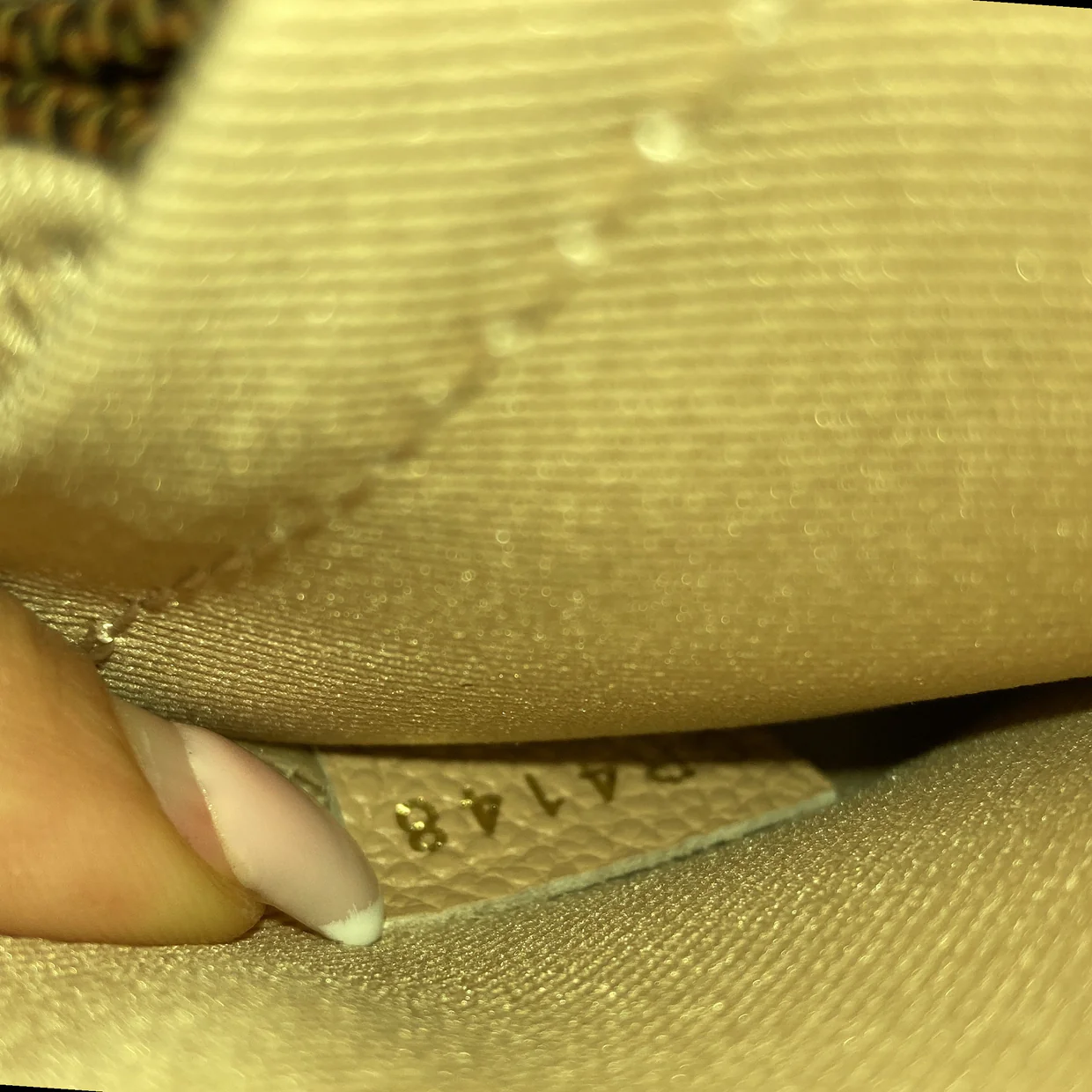 Clapton Backpack Damier and Leather - Deep Luxury