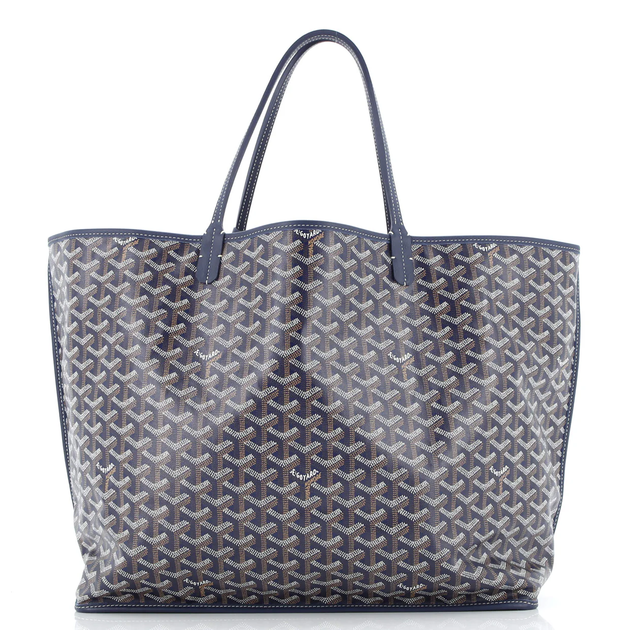 Anjou Reversible Tote Coated Canvas GM - Deep Luxury