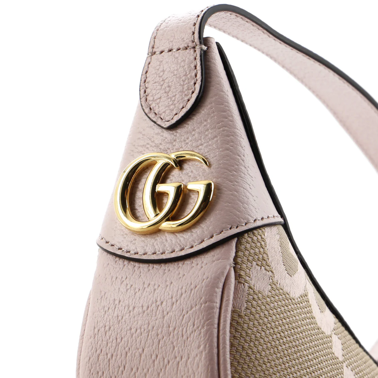 Ophidia Zip Hobo Jumbo GG Canvas with Leather Mini - Deep Luxury