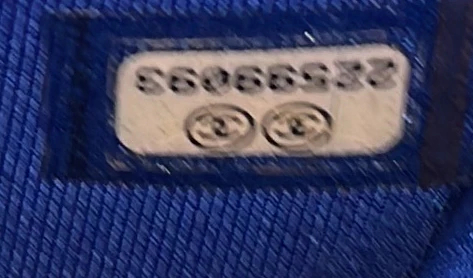 Classic Double Pocket Zip Pouch Chevron Caviar Medium - Deep Luxury