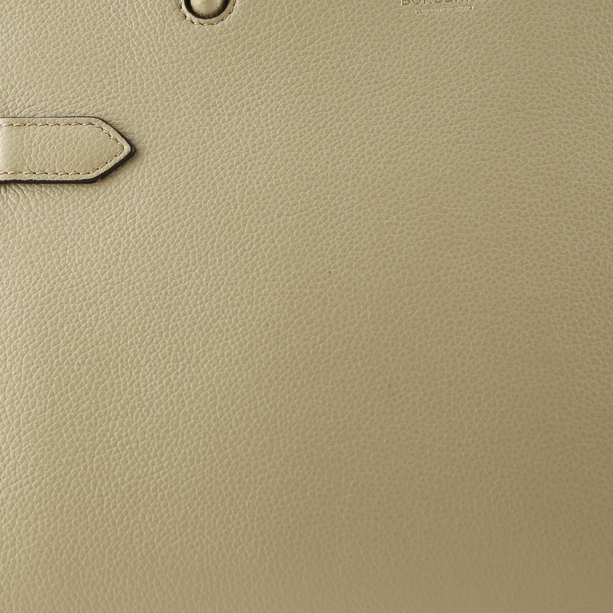 Title Two Handle Tote Leather Small - Deep Luxury