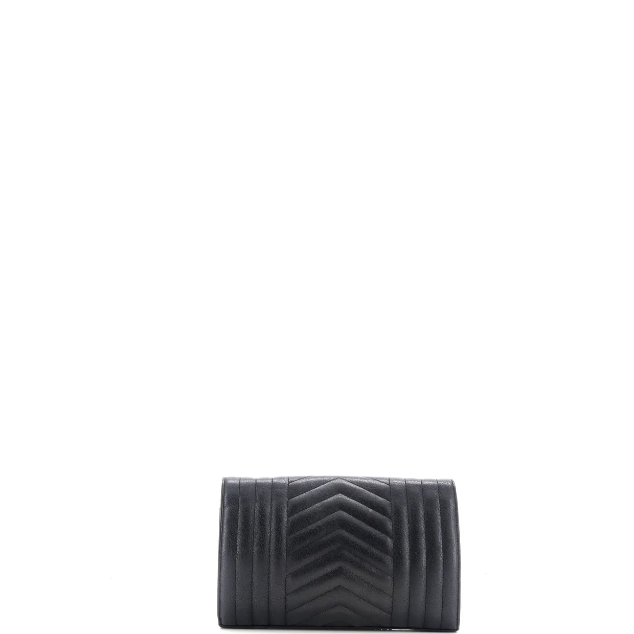 Classic Monogram Chain Wallet Mixed Matelasse Leather Medium - Deep Luxury