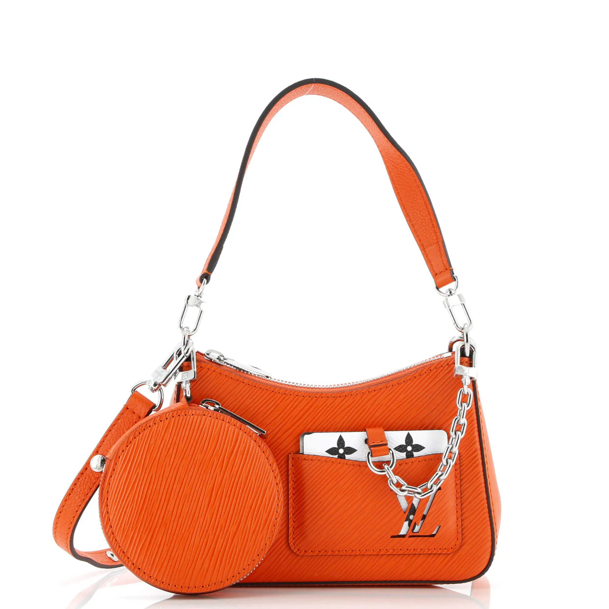 Marellini Handbag Epi Leather - Deep Luxury