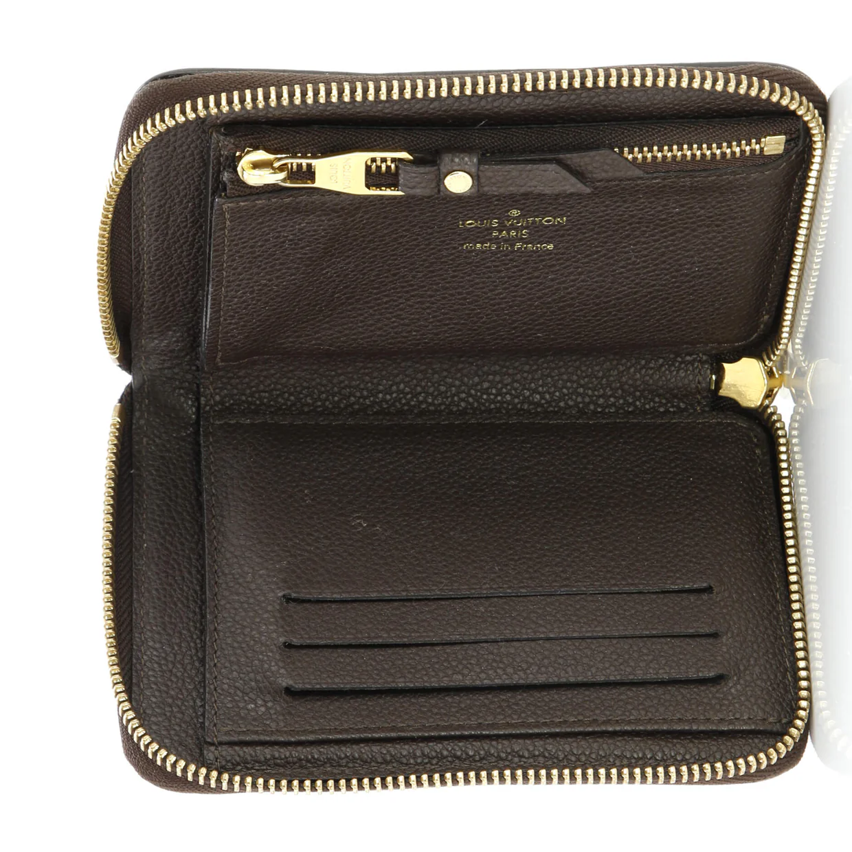 Secret Wallet Monogram Empreinte Leather Compact - Deep Luxury